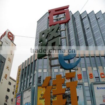 Large Outdoor Led Sign For Building Construction