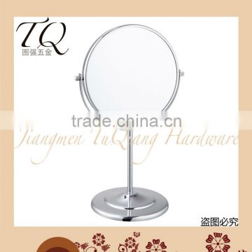 hotel use double sided 360 degree round shape cosmetic decorative mirror