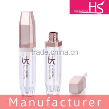 irregular shape cover lipgloss plastic container