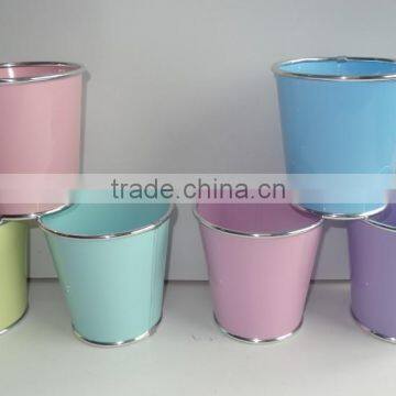 wholesale decorative metal flower pots