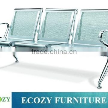 Stainless steel visitor waiting chair, commercial modern waiting room furniture, hospital waiting room furniture                        
                                                Quality Choice