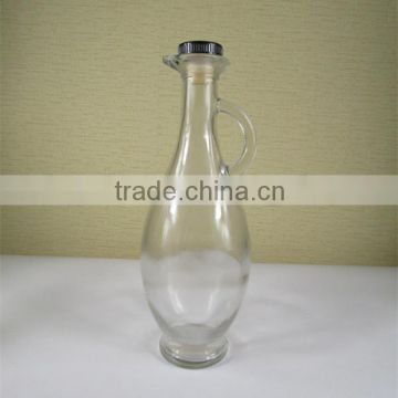 750ml olive oil glass bottle with polymer cork