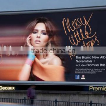 large customized advertising billboards screen printing