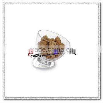 P052 Banquet Diameter 102mm Acrylic Oblique Rim Food Display