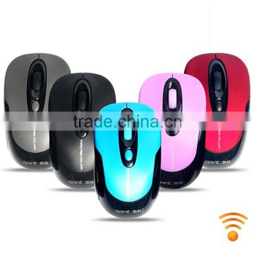 2.4 GHz wireless mouse suit for desktop and laptop different color available.