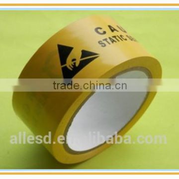 Electronic Antistatic Yellow Warning Tape for Attention use