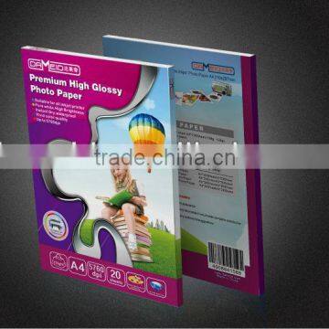 140gsm dual-side Glossy inkjet Photo Paper/digital paper