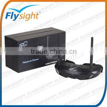 H1633 Flysight SPX01 FPV Goggle 5.8G 32CH Div AIO Wireless Dual Receiver for Drones New Arrival 2015