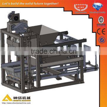 Hot sale! Low investment ! shenta QTJ4-40 semi automatic movable block making machine