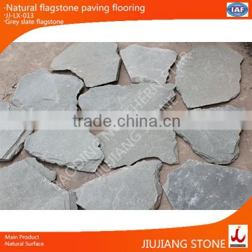 natural grey slate flagstone paving