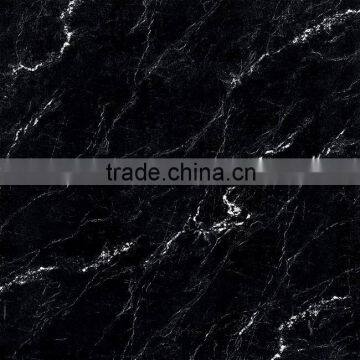 manufacturer non-slip black porcelain tile looks like marble floor tile