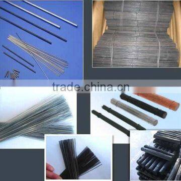 black and galvanized straight cut gi wire 2mm