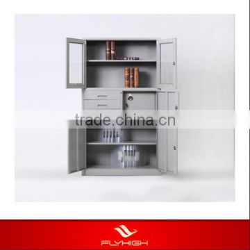 China manufacturer 3 drawer metal file Cabinet with lock