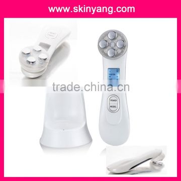 new portable with LCD radiofrequency micro needle rf fractional&fractional RF Microneedle machine in home use with CE and ROHS