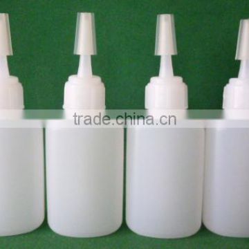 Custom made twist top cap glue bottles plastic twist gule bottles 60ml wholesale