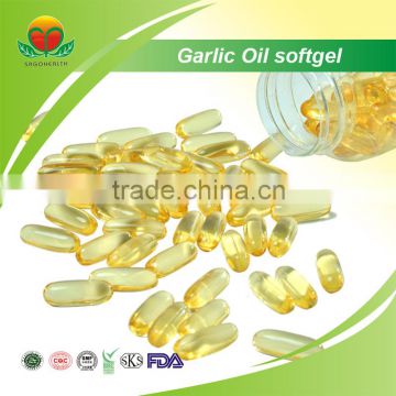 2015 Hot Sale Garlic Oil Softgel