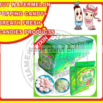 Buy watermelon popping candy+breath fresh candies products