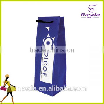 high quality wine bag for single bottle,promotional non-woven wine bag,promotional wine bag with printing