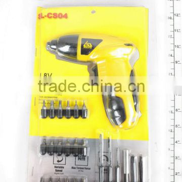 Rechargeable screwdriver