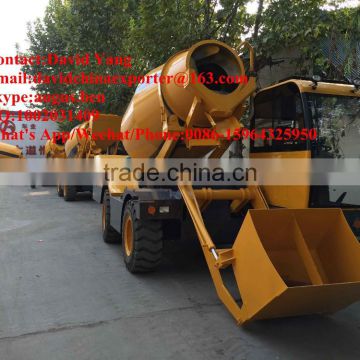 3.5CMB capacity swing drum concrete mixer for sale lower cost