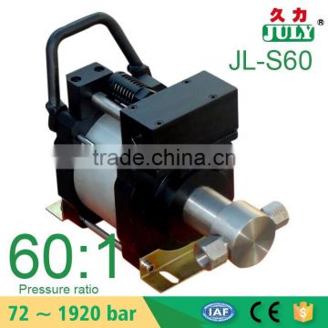 good price JULY high-quality small size pneumo hydraulic pressure booster