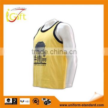 Chinese manufactory high quality bulk sports mens tailored made vest