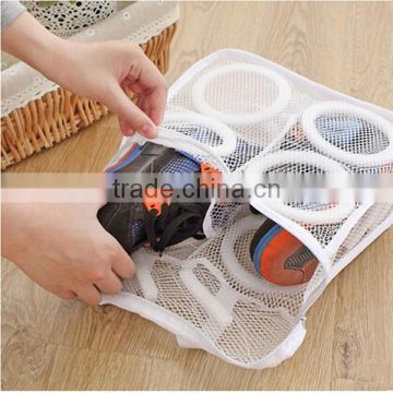 Sneaker Tennis Sports Shoe Dry Organizer Laundry Net Wash Portable Washing Hanging Bag Shoes Cleaner