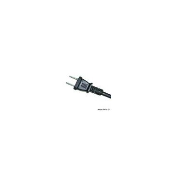 Sell American Type Two Flat Pins Plug With Power Wire