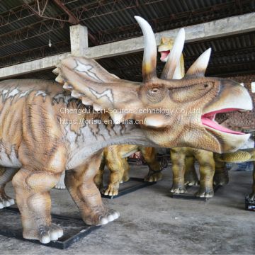 LORISO2054 Zigong dinosaur factory life-like artificial mechanical triceratops