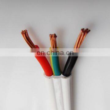 Electrical flat copper winding wire with high efficiency