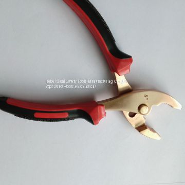 BeCu non sparking tools adjustable combination pliers