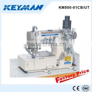 KM500-01CB/UT High speed flat-bed interlock sewing machine with auto-trimmer 562 sewings machines