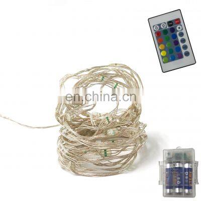 Christmas Decoration Lighting Battery Opetated String Fairy Lights 8 function