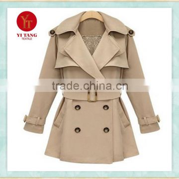 New design women's winter warm long coat jacket