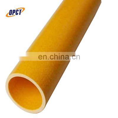 Light weight, high strength FRP pultrusion profiles round tube