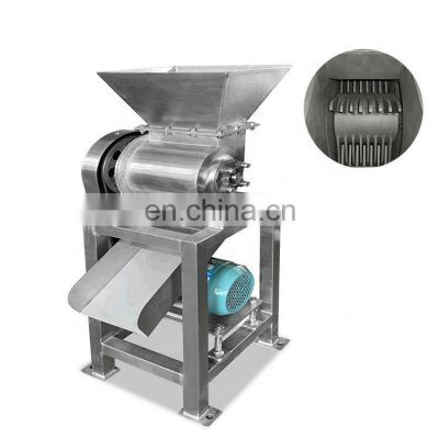 Customized 500-700kg/h Ginger And Garlic Mud Grinding Machine Well-behaved