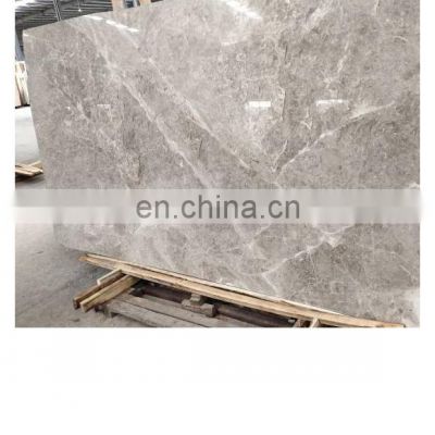 low price cloudy grey marble slab