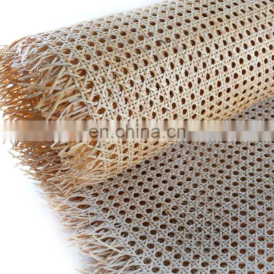 Factory Direct Handmade Natural Square Rattan Cane Webbing Synthetic Rattan Material for Caning Projects Repair and Decorative