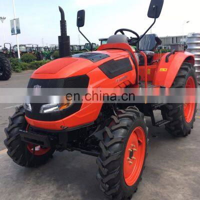 Caliente  60 HP tractores 4WD tractor de rueda para la agricultura