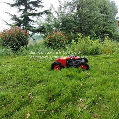 track mower, China robot lawn mower with remote control price, slope mower remote control for sale