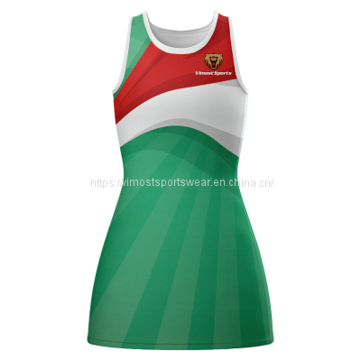 full sublimated netball dress of good quality