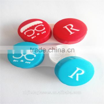 wholesale animal lens case for contact lens 22mm