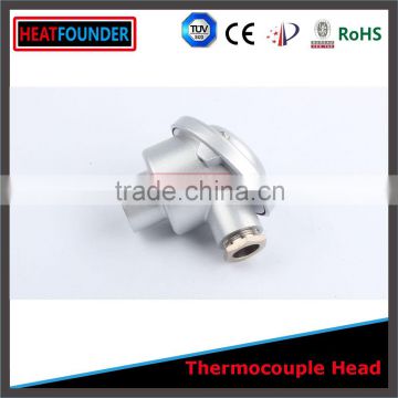 Type k aluminum alloy thermocouple head
