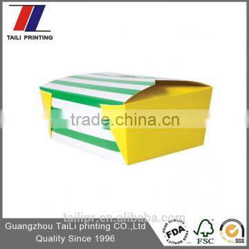 Custom traditional food packaging,disposable carton food box