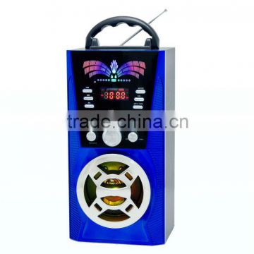 Cheap High Power Portable usb sd Card Stereo Amplifier Mini Speaker fm Radio