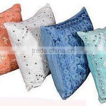 wholesale Mirror work cushion covers stock lot