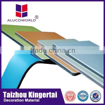 Made in china 2015 Alucoworld 20 years warranty 3d wall panels pvdf acm decoration top acp plate aluminium composite panel