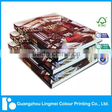 hardback text book printing with full colour image