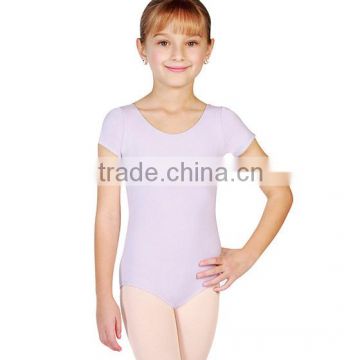 girls short sleeve ballet leotard children BL040