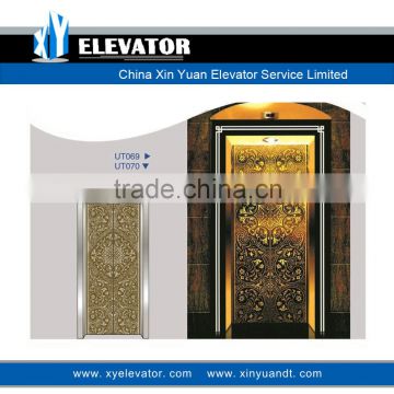 Golden & Luxurious & Vintage Style Elevator Door Elevator Door Decoration